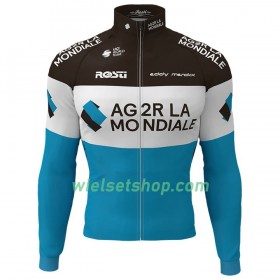 Wielershirt 2020 AG2R La Mondiale N001 Lange Mouw